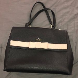 Kate Spade Black & Tuape Handbag